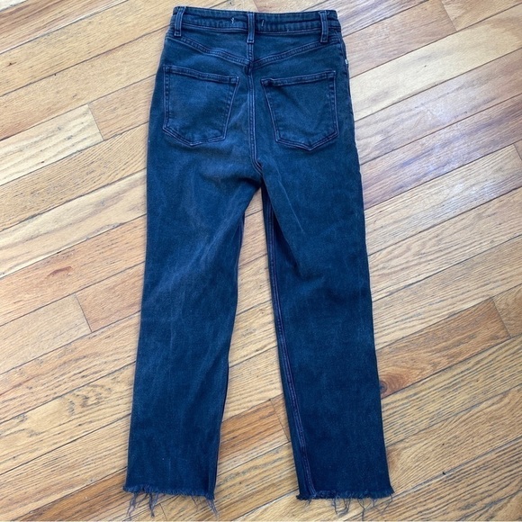 REVOLVE We The Free Black Hi Slim Straight Jeans Size 28 - Picture 7 of 8